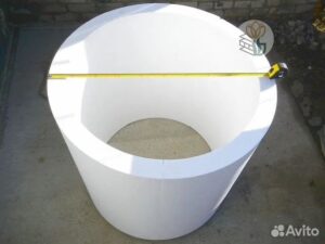 Утеплитель для колодца из пенопласта