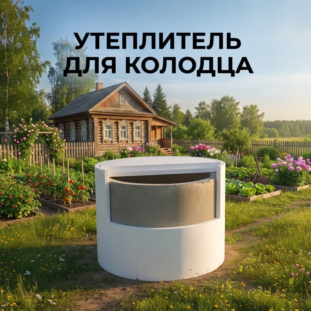 Утеплитель для колодца из пенопласта