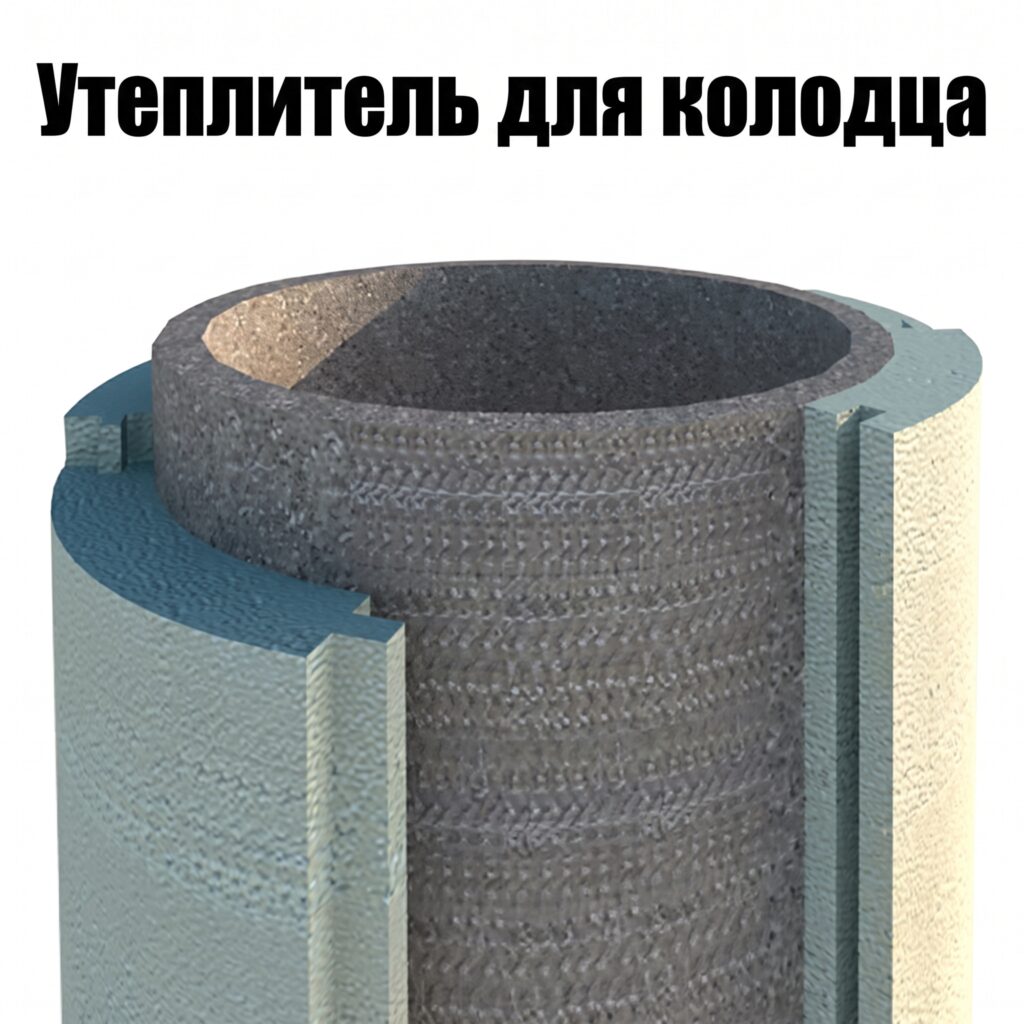 Утеплитель для колодца из пенопласта