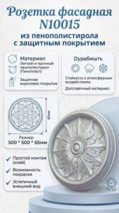 Розетки фасадные