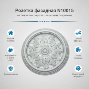 Розетки фасадные