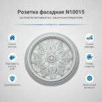 Розетки фасадные